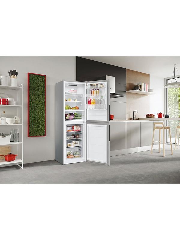 Hoover H-FRIDGE 300 HOCT3L517ESK-1 Low Frost Fridge Freezer - Silver - Image 6
